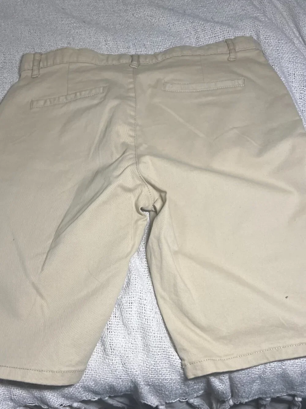 The Children's Place Uniform Shorts Lot of 2 Size 14 Navy & Khaki